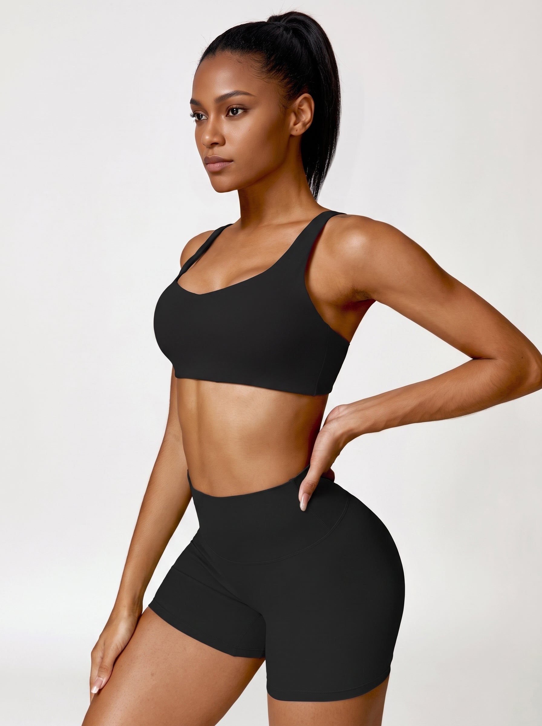 Sculpt Siyah Askılı Bra
