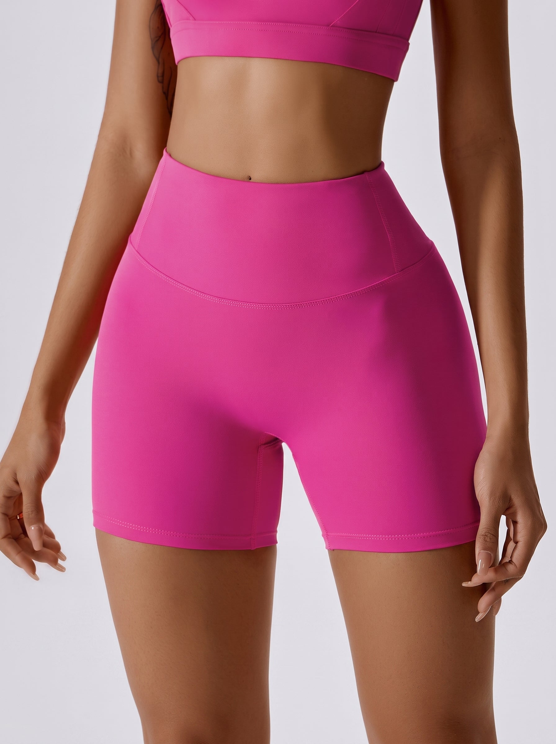Core Pembe Toparlayıcı Şort
